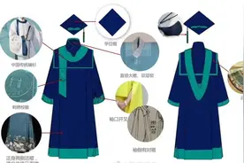 中国风学位服，好看好看，飘逸又庄重图片