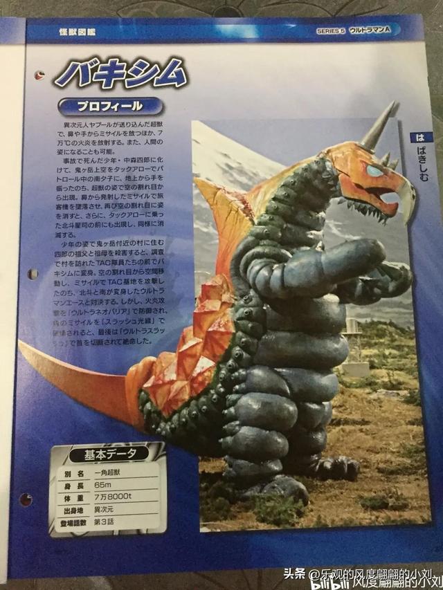 艾斯奥特曼怪兽图鉴