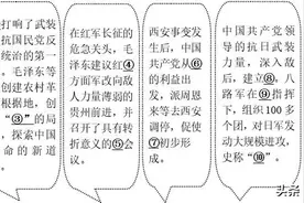 八上历史期末测试卷图片