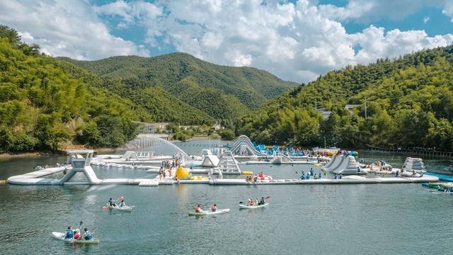 王校长水上炫技！华东屈指可数竹尖漂流“安吉星潮营地”大曝光