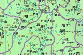 通过地图，了解四川省眉山市从古到今的历史变迁图片