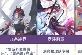原神：满命质变的10个四星角色，练了血赚不亏图片