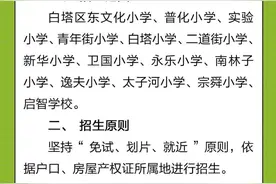 【小学招生】| 白塔区2023年秋季小学新生招生工作即将开始！如何报名？点击查看！图片