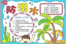 防溺水手抄报精选100张(收藏备用)图片