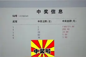邢台市临西县彩民喜提双色球738.6万元图片