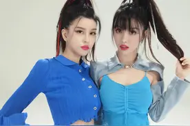 新加坡籍双胞胎组合BY2，曾经的清纯姐妹花，现在的网红整容脸图片