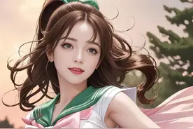 AI绘画 还原《美少女战士》木野真琴，你被丘比特之箭射中了吗？图片