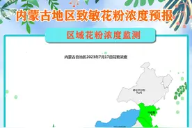 重磅重启！2023年内蒙古致敏花粉浓度预报第一期发布 夏秋季花粉期即将来临图片