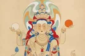 张大千临摹敦煌壁画高清作品全集图片