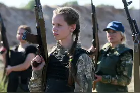 乌克兰男人打没了？乌媒：还有300万没孩子的妇女能参战图片