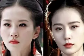 脸上这里长痣的女人=天生的美人，点掉反而减分！看刘诗诗就知道图片