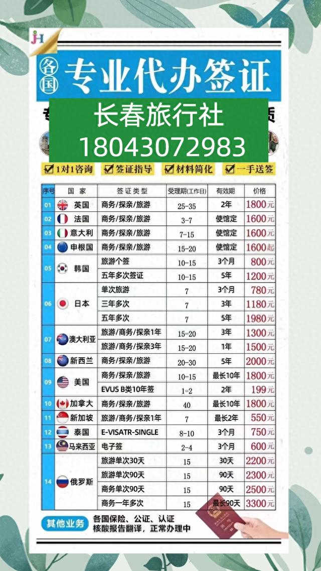 长春国际旅行社(长春哪个旅行社靠谱)