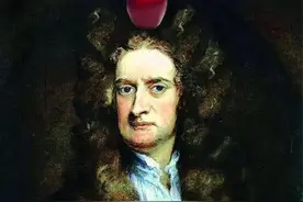 苹果砸到牛顿头上了吗？假的图片