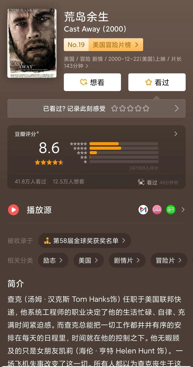 十五部励志感人值得推荐的电影