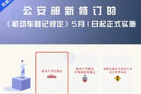 机动车登记新规，5月1日起实施！图片
