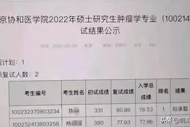 北京协和医学院研考成逆袭者的天堂，初试第一名的坟地图片
