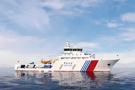 环保+智能！我国海事系统最大溢油回收船开工建造！图片
