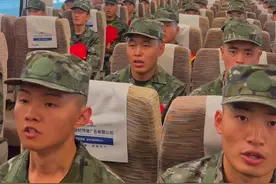 （视频）火热的军营，我们来了！太原新兵唱响强军战歌！图片