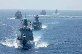 大战一触即发！外媒疯狂炒作中国军舰在中东出现，究竟什么目的？图片