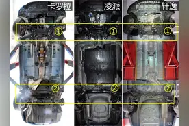 热门车到底该选谁？卡罗拉/凌派/轩逸底盘解析图片