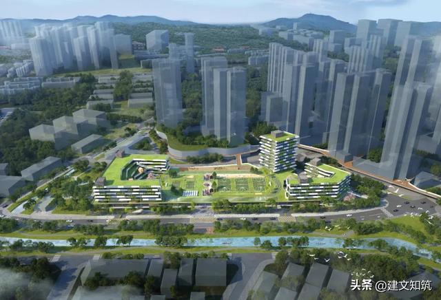 松岗街道松岗商业中心城市更新九年一贯制学校新建工程全过程设计