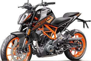 新款入门级小野驴KTM 250 DUKE发布图