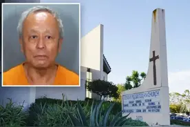 在美国买12套房，却落得无家可归，68岁善良华裔老头被逼血洗教堂图片