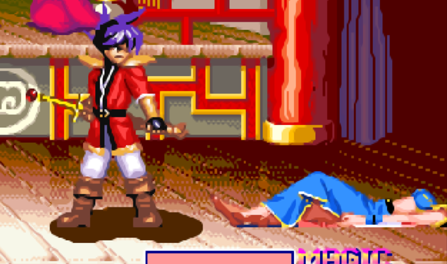 格斗游戏女战士令人垂怜的战败特写，每次都忍不住按下暂停键