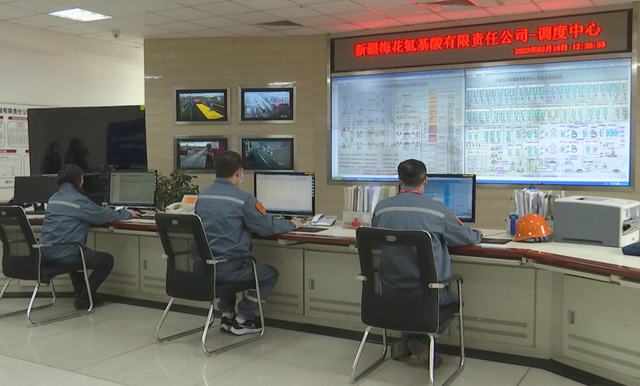 【奋进新征程 建功新时代】新疆梅花：出口氨基酸产品7.37万吨