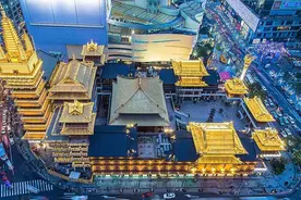 我国最贵寺庙，价值28亿，千年古刹静安寺，屹立上海繁华闹市中图片