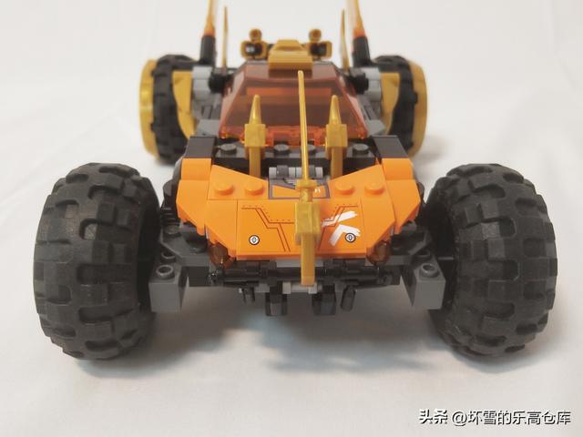 化身成金龙长着翅膀，试玩乐高幻影忍者71769寇的神龙战车