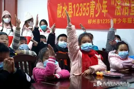融水开展“把爱带回家——送法到家 让孩子健康成长”主题活动图片