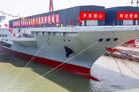 中国首艘国产航母山东舰，传来重大喜讯：已完成既定作战能力目标图片