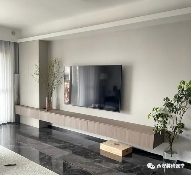 想要的38款悬空电视柜，经典可以参考