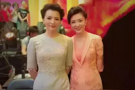 周涛与董卿包装后都是女神，素颜却有天壤之别，一个清秀一个老土图片