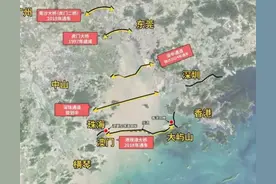 广东交通：深中通道+深珠通道，为什么深圳市要“两路向西”？图片