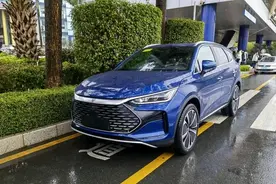 龙嘴变成鲨鱼嘴！2023款比亚迪唐DM-i AWD实车曝光，或配FSD悬架图片