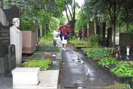 探访莫斯科新圣女公墓图片