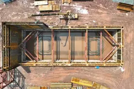 连接南岸和九龙坡！黄桷坪长江大桥桥墩基础工程完工图片