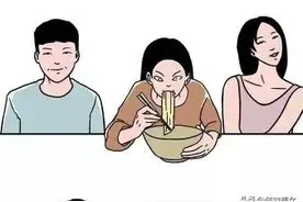 绿茶女孩们具体特征，聚餐的时候，她一般吃两块就放下筷子。图片