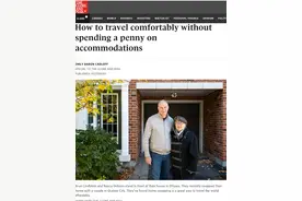 爽翻！加拿大夫妇10年环游世界，优哉游哉却不用花1分住宿费图片