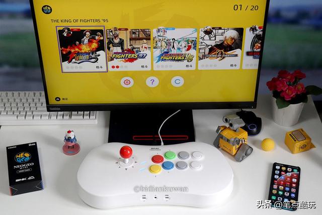 春节把街机搬回家了，单人打拳皇挺爽的，双人ASP更开心