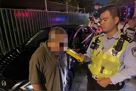 喝酒庆祝女儿升学，酒后驾车乐极生悲，普陀警方查获一起危险驾驶案图片