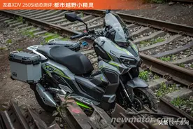龙嘉XDV 250Si动态测评：都市越野小精灵图片