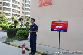 提升消防能力 共筑平安小区 2023年国泽集团国彩物业消防演练成功举办图片