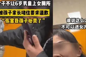 男童进女厕引争议！湘妹子评论：需普及第三卫生间，更需夫妻共担育儿责任图片