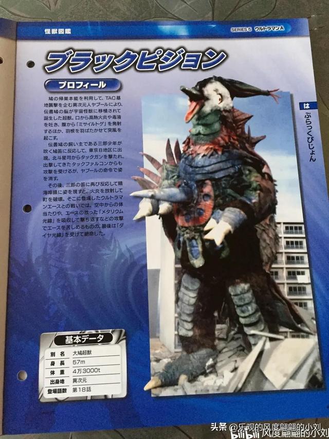 艾斯奥特曼怪兽图鉴