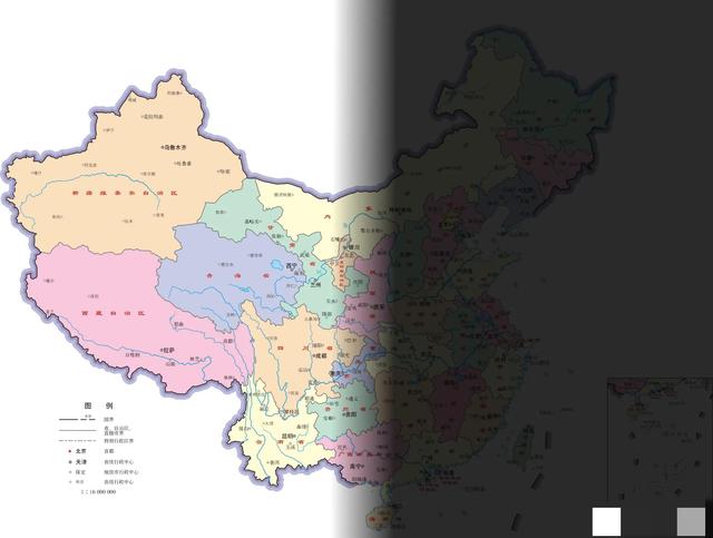 我国各季节晨昏线以及各时间各地黑夜白昼分布图