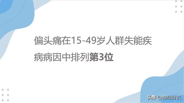 神经综述：偏头痛的药物及非药物治疗研究进展