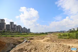【图集】花溪湖公园建设稳步推进图片